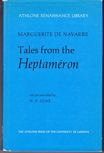 Stock image for Tales from the Heptameron (Athlone Renaissance Library) (French Edition) for sale by Smith Family Bookstore Downtown