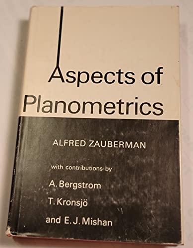 9780485193022: Aspects of Planometrics (London East European S.)