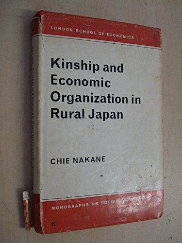 9780485195323: Kinship and Economic Organization in Rural Japan (LSE)
