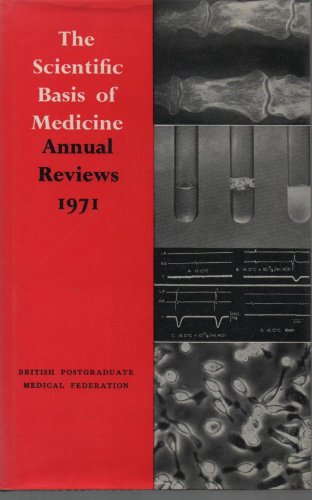 Beispielbild fr The Scientific Basis of Medicine Annual Reviews 1971 (British Postgraduate Medical Federation) zum Verkauf von PsychoBabel & Skoob Books