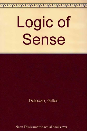 9780485300635: Logic of Sense