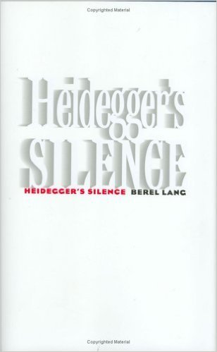 Stock image for Heidegger's Silence for sale by Powell's Bookstores Chicago, ABAA