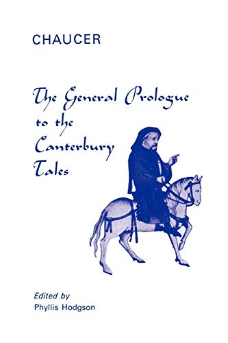 9780485610062: General Prologue to the Canterbury Tales