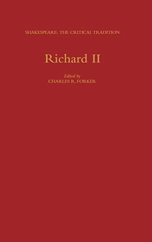 9780485810028: Richard II (Shakespeare: The Critical Tradition S.)