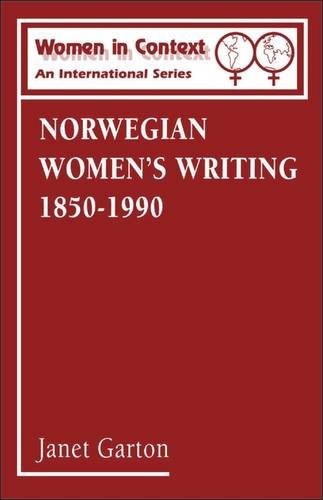 Stock image for Norwegian Women's Writing, 1850-1990 (Women in Context) for sale by Richard Sylvanus Williams (Est 1976)