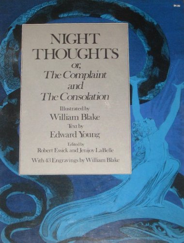 Beispielbild fr Night Thoughts or, The Complaint and The Consolation zum Verkauf von Strand Book Store, ABAA