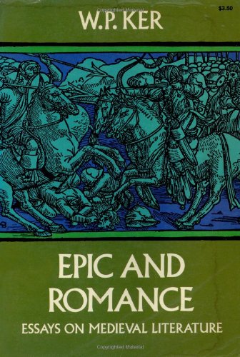 Beispielbild fr Epic and Romance: Essays on Medieval Literature zum Verkauf von Better World Books