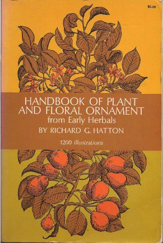 Stock image for Handbook of Plant and Floral Ornament for sale by Bingo Books 2