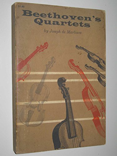 Stock image for Beethoven's Quartets for sale by Redux Books