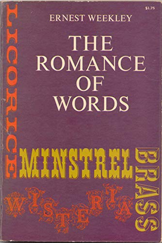 Stock image for The Romance Of Words for sale by Foxtrot Books