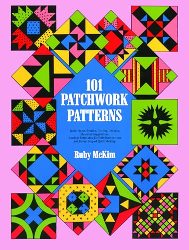Stock image for 101 Patchwork Patterns (Dover Quilting) for sale by Isle of Books