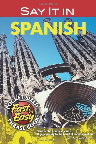 Beispielbild fr Say It in Spanish zum Verkauf von Better World Books