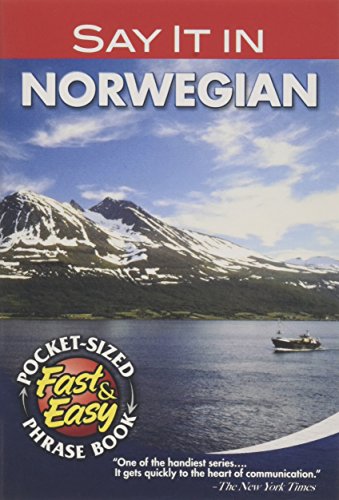 9780486208145: Say it in Norwegian (Dover Language Guides Say It Series)