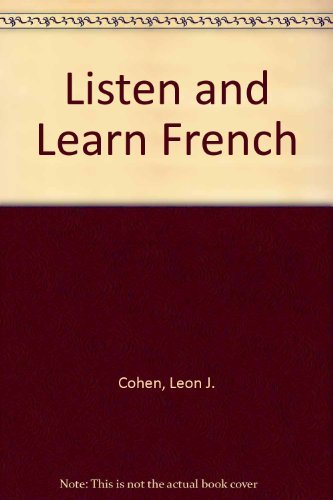 Stock image for Listen and Learn French for sale by Hawking Books