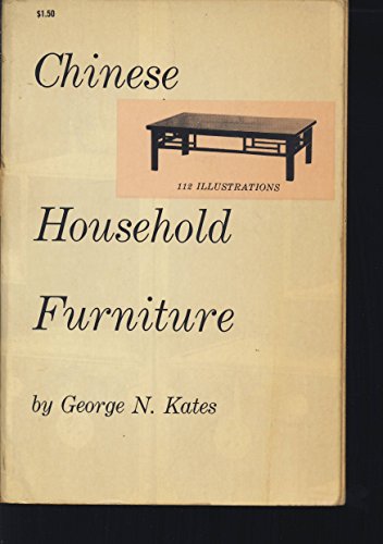 9780486209586: Chinese Household Furniture