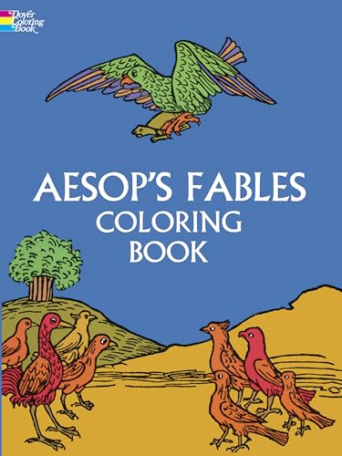 9780486210407: Aesop's Fables Coloring Book