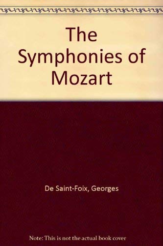 Imagen de archivo de The Symphonies of Mozart a la venta por Priceless Books