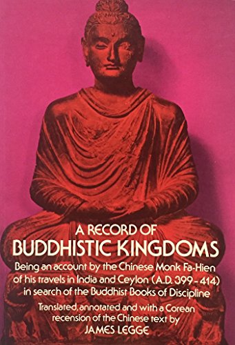 Beispielbild für A Record of Buddhistic Kingdoms zum Verkauf von Wonder Book