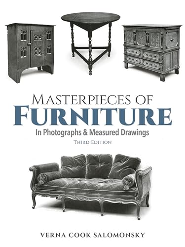 Beispielbild fr Masterpieces of Furniture in Photographs and Measured Drawings zum Verkauf von Goodwill