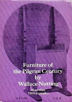 Stock image for Furniture of the Pilgrim Century for sale by Better World Books