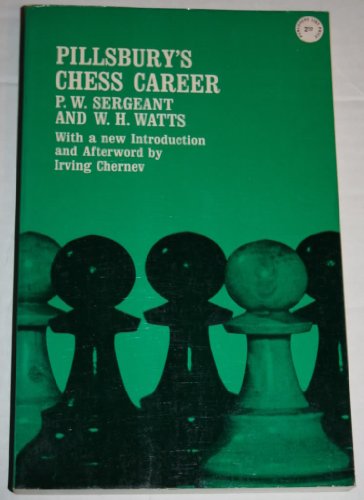 Beispielbild fr Pillsbury's Chess Career zum Verkauf von Wonder Book