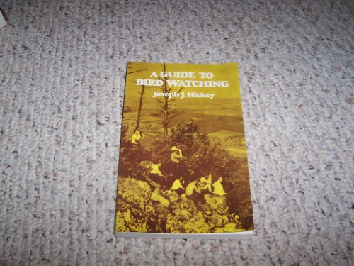 Stock image for Guide to Bird Watching, A for sale by THE OLD LIBRARY SHOP