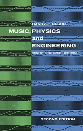 Beispielbild fr Music, Physics and Engineering zum Verkauf von Better World Books