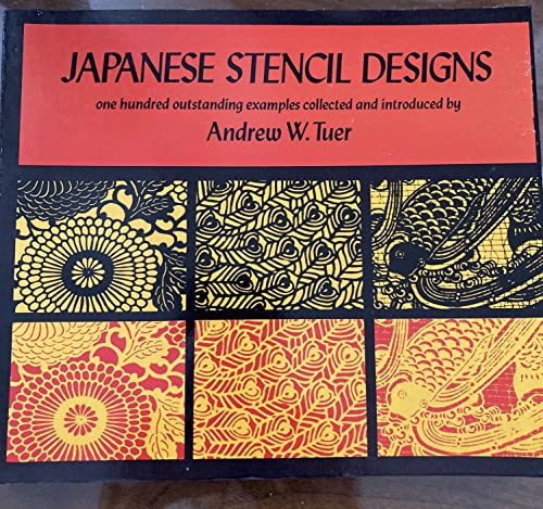 Stock image for Japanese Stencil Designs: One Hundred Outstanding Examples for sale by ThriftBooks-Dallas