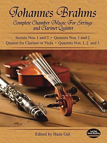 Beispielbild fr Complete Chamber Music for Strings and Clarinet Quintet (Dover Chamber Music Scores) zum Verkauf von Wonder Book