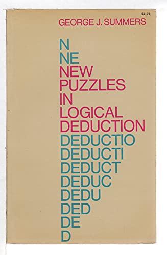 9780486220895: New Puzzles in Logical Deduction
