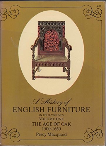 Beispielbild fr A history of English furniture (v. 1) zum Verkauf von Books From California