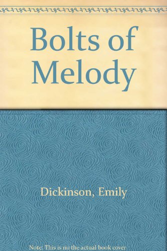 9780486222998: Bolts of Melody