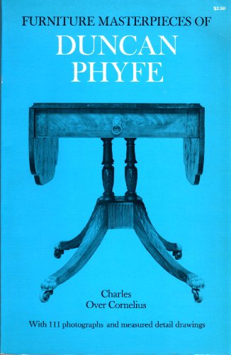 Imagen de archivo de Furniture Masterpieces of Duncan Phyfe a la venta por Better World Books