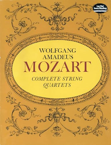 9780486223728: W.a. mozart: complete string quartets (Dover Chamber Music Scores)