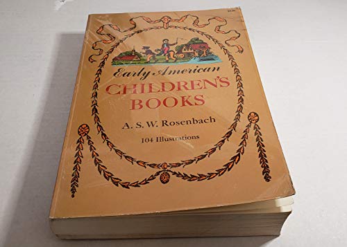 Stock image for Early American Children's Books for sale by Better World Books