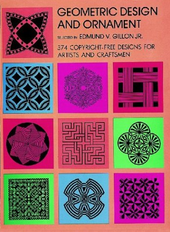 Imagen de archivo de Geometric Design and Ornament: 374 copyright-free designs for artists and craftsmen. a la venta por Gil's Book Loft