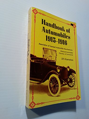 Beispielbild fr Handbook of Automobiles 1915-1916 zum Verkauf von HPB Inc.