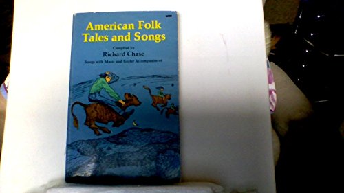 Imagen de archivo de American Folk Tales and Songs (Dover Books on Music) a la venta por Jenson Books Inc