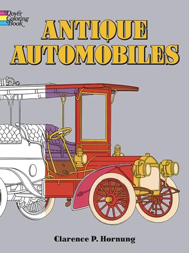 9780486227429: Antique Automobiles Coloring Book (Dover Planes Trains Automobiles Coloring)