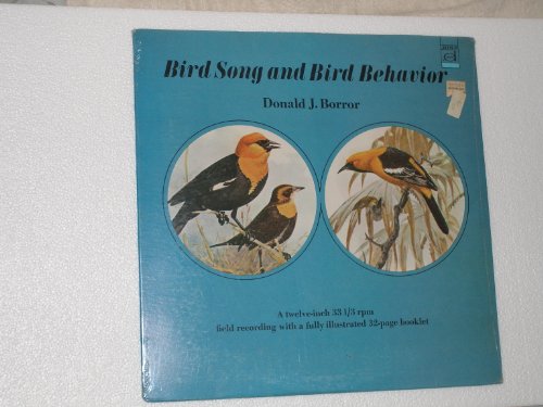 Imagen de archivo de Bird Song and Bird Behavior/With Record a la venta por HPB-Diamond