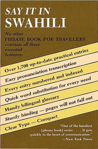 9780486227924: Say it in Swahili (Dover Language Guides Say It Series)