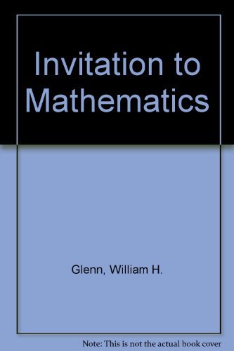 Invitation To Mathematics