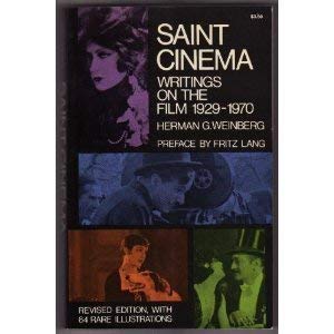 Beispielbild fr Saint cinema; writings on the film, 1929-1970, zum Verkauf von HPB-Red