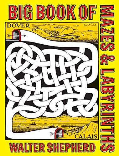 Stock image for Big Book of Mazes and Labyrinths (Dover Kids Activity Books) for sale by Orion Tech