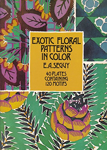 Art Deco Floral Patterns in Full Color (Colour)