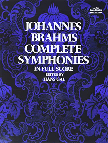 Imagen de archivo de Johannes Brahms Complete Symphonies in Full Score (Vienna Gesellschaft Der Musikfreunde Edition) a la venta por Wonder Book