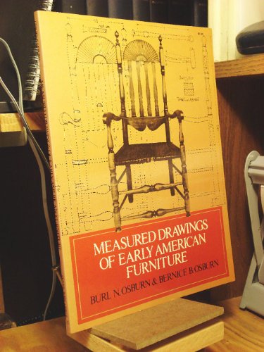 Stock image for Measured Drawings of Early American Furniture for sale by Wonder Book