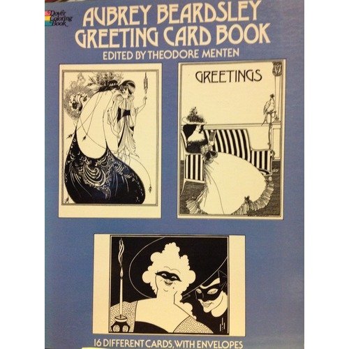Imagen de archivo de Aubrey Beardsley Greeting Card Book a la venta por Lowry's Books