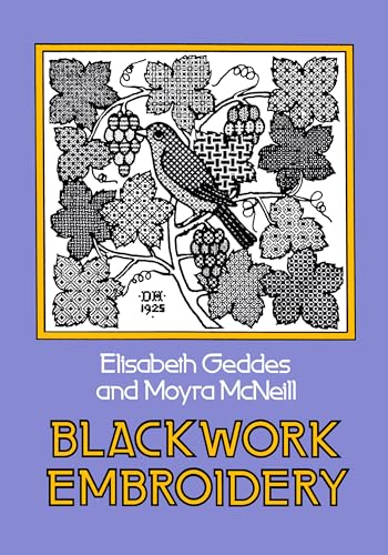 Beispielbild fr Blackwork Embroidery (Dover Embroidery, Needlepoint) zum Verkauf von Half Price Books Inc.