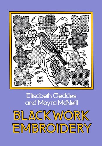 9780486232454: Blackwork Embroidery (Dover Embroidery, Needlepoint)